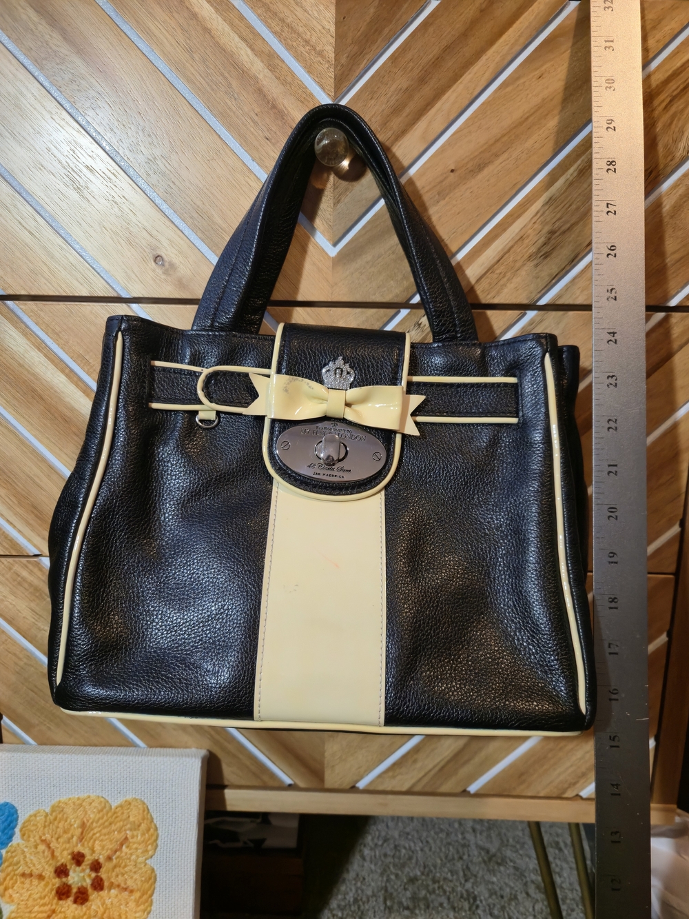 My Flat in London Debutante Satchel and Coin Purse